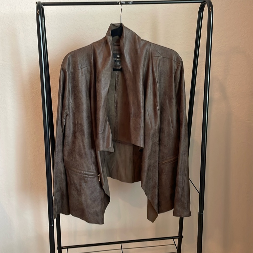 Worthington Faux Leather Jacket